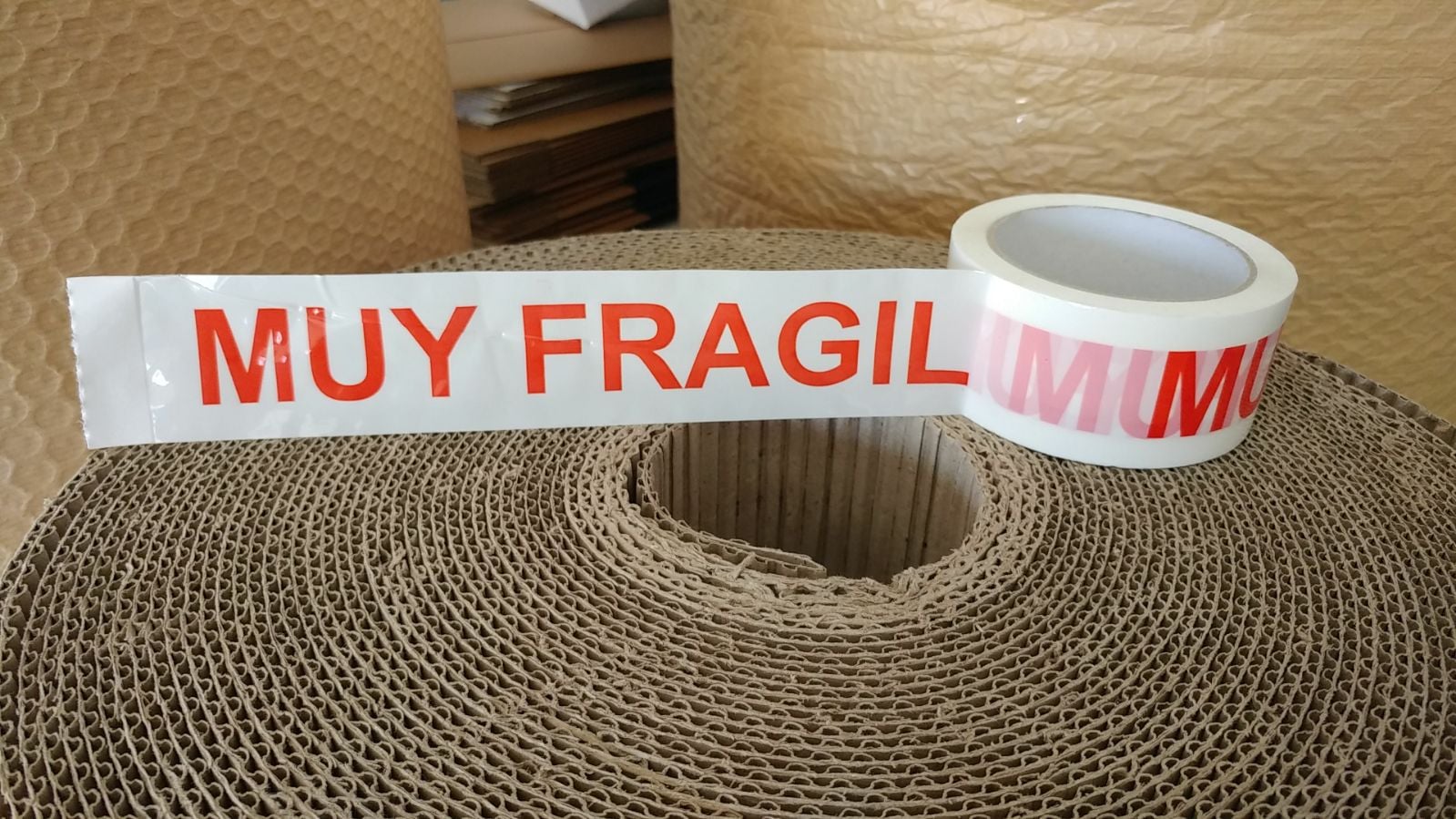 Cinta «MUY FRAGIL»