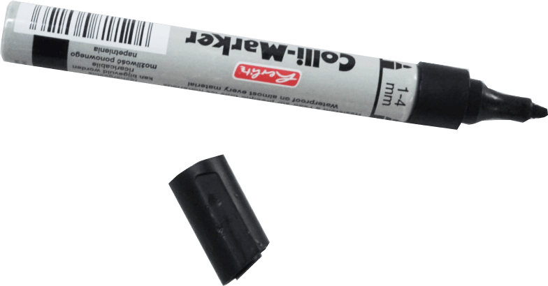 Rotulador pemanente – negro