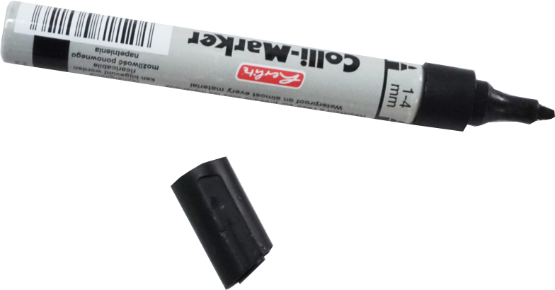 Rotulador pemanente – negro